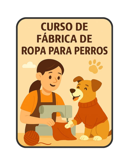 Fabrica de Ropa para Perros - Curso