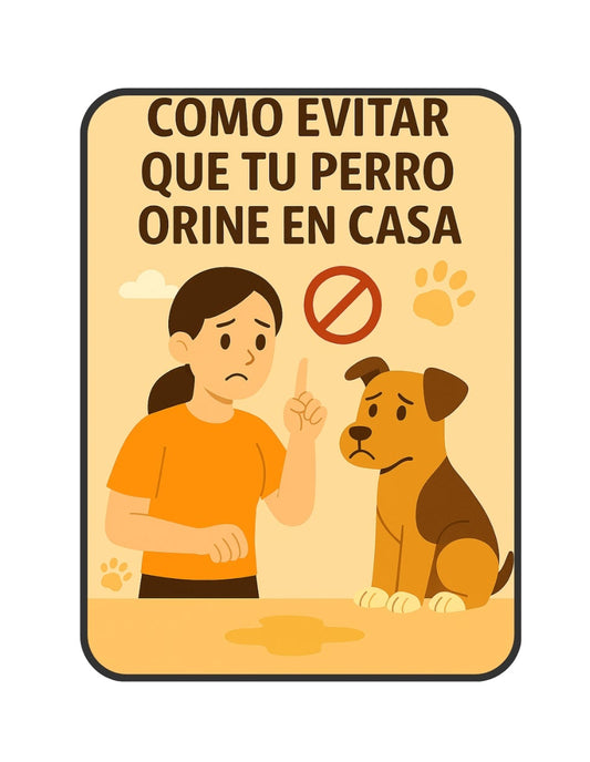 Como evitar que tu perro orine en casa